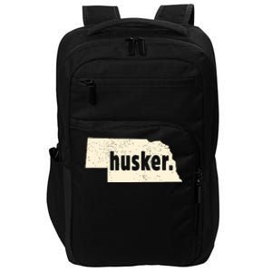 Nebraska State Nickname Husker Distressed Impact Tech Backpack