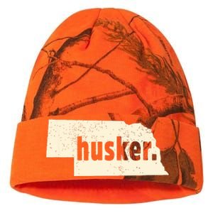 Nebraska State Nickname Husker Distressed Kati Licensed 12" Camo Beanie