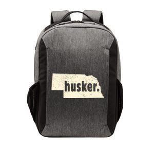 Nebraska State Nickname Husker Distressed Vector Backpack