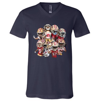 Niners Squad! V-Neck T-Shirt