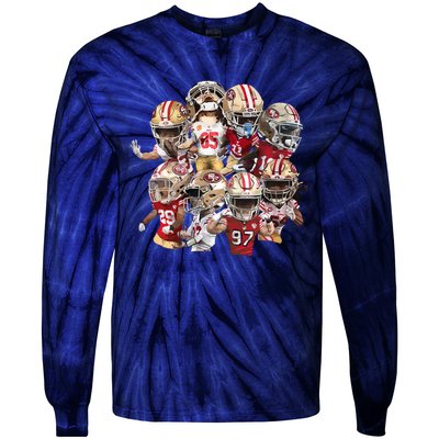 Niners Squad! Tie-Dye Long Sleeve Shirt