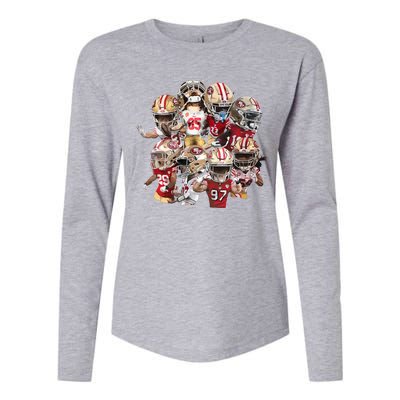 Niners Squad! Womens Cotton Relaxed Long Sleeve T-Shirt