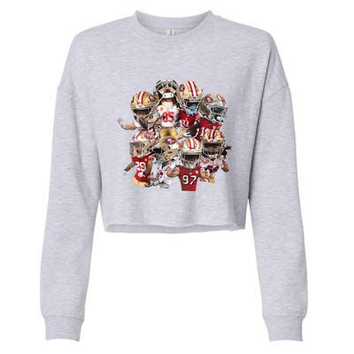 Niners Squad! Cropped Pullover Crew