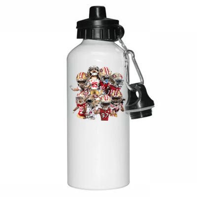 Niners Squad! Aluminum Water Bottle 