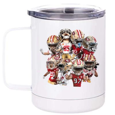 Niners Squad! 12 oz Stainless Steel Tumbler Cup