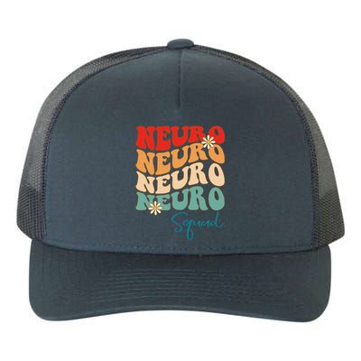 Neuro Squad Nurse Neurology Groovy Medical Neuroscience Gift Yupoong Adult 5-Panel Trucker Hat