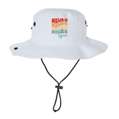 Neuro Squad Nurse Neurology Groovy Medical Neuroscience Gift Legacy Cool Fit Booney Bucket Hat