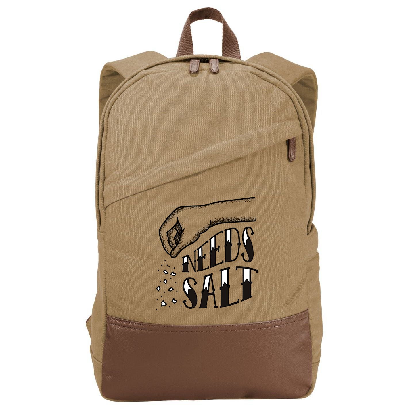 Needs Salt Cotton Canvas Backpack
