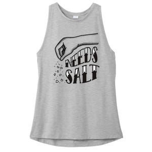 Needs Salt Ladies PosiCharge Tri-Blend Wicking Tank