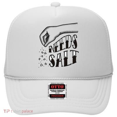 Needs Salt High Crown Mesh Back Trucker Hat