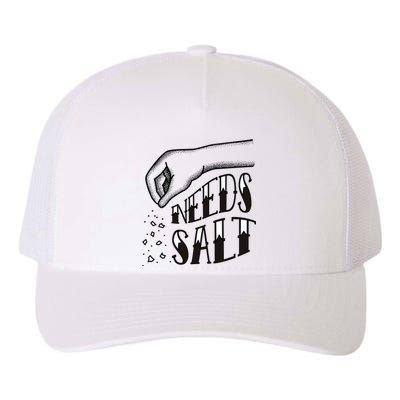 Needs Salt Yupoong Adult 5-Panel Trucker Hat