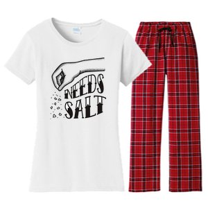 Needs Salt Women's Flannel Pajama Set