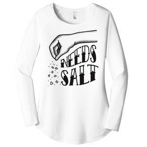 Needs Salt Women's Perfect Tri Tunic Long Sleeve Shirt