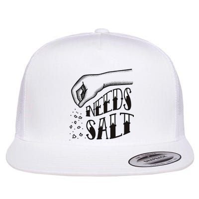 Needs Salt Flat Bill Trucker Hat