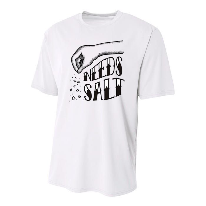 Needs Salt Youth Performance Sprint T-Shirt