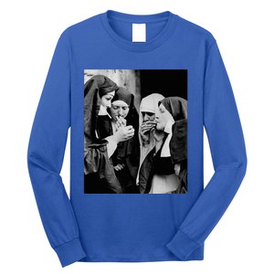 Nuns Smoking Long Sleeve Shirt