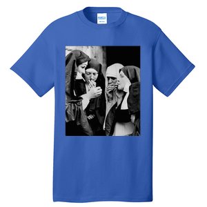 Nuns Smoking Tall T-Shirt