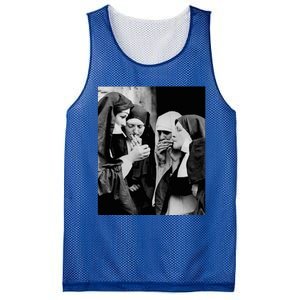 Nuns Smoking Mesh Reversible Basketball Jersey Tank