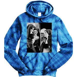 Nuns Smoking Tie Dye Hoodie