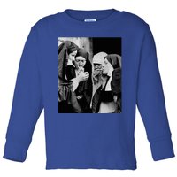 Nuns Smoking Toddler Long Sleeve Shirt