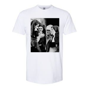 Nuns Smoking Softstyle CVC T-Shirt