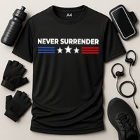 Never Surrender Never Surrender Cooling Performance Crew T-Shirt