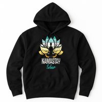 Namastay Sober NA AA 12 Step Recovery Narcotics Anonymous Hoodie