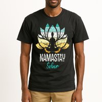 Namastay Sober NA AA 12 Step Recovery Narcotics Anonymous Tall T-Shirt