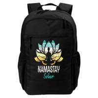 Namastay Sober NA AA 12 Step Recovery Narcotics Anonymous Backpack