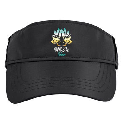 Namastay Sober NA AA 12 Step Recovery Narcotics Anonymous Adult Drive Performance Visor