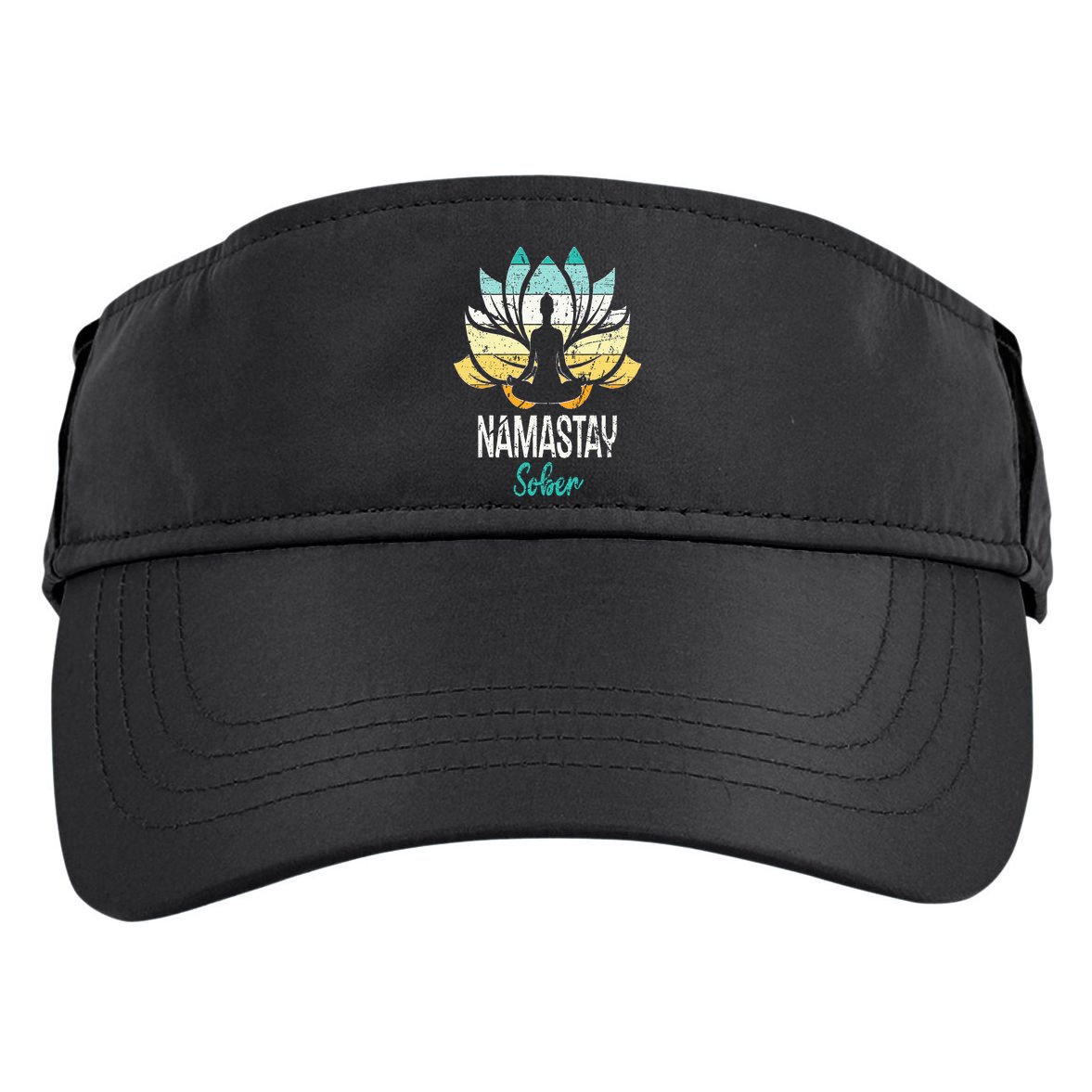 Namastay Sober NA AA 12 Step Recovery Narcotics Anonymous Adult Drive Performance Visor