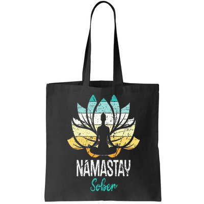 Namastay Sober NA AA 12 Step Recovery Narcotics Anonymous Bag