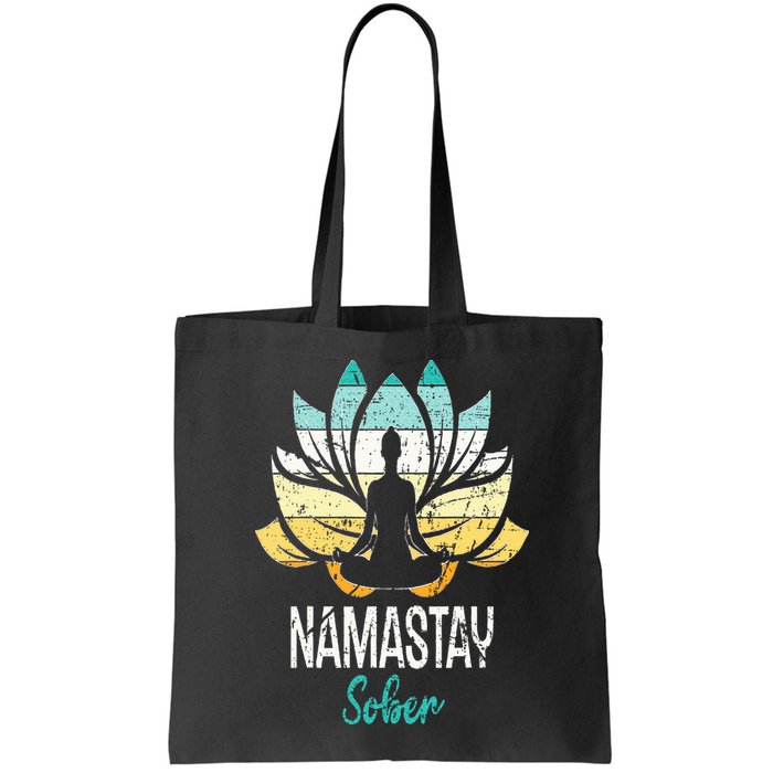 Namastay Sober NA AA 12 Step Recovery Narcotics Anonymous Bag