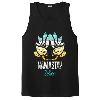 Namastay Sober NA AA 12 Step Recovery Narcotics Anonymous PosiCharge Competitor Tank