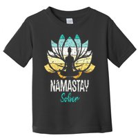 Namastay Sober NA AA 12 Step Recovery Narcotics Anonymous Toddler T-Shirt