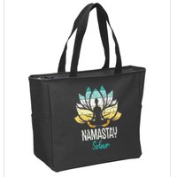 Namastay Sober NA AA 12 Step Recovery Narcotics Anonymous Zip Tote Bag