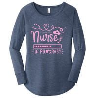 Nursing School Nursing Student Future Nurse Gift Women's Perfect Tri Tunic Long Sleeve Shirt