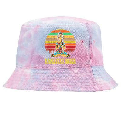 Namastay Sober Na Aa 12 Step Recovery Narcotics Anonymous Great Gift Tie-Dyed Bucket Hat