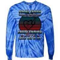 Night Shift Nurse Funny Nursery Nursing Gift Tie-Dye Long Sleeve Shirt