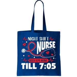 Night Shift Nurse Keep Em Alive Night Shift Nurse Gift Tote Bag