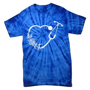 Nurse Stethoscope Nurse Medical Gift Tie-Dye T-Shirt