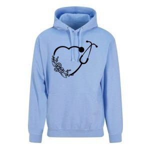 Nurse Stethoscope Nurse Medical Gift Unisex Surf Hoodie