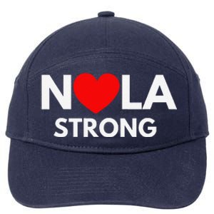 Nola Strong New Orleanssupport Never Forget Nola Strong 7-Panel Snapback Hat