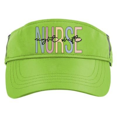 Night Shift Nurse Boho Night Shift Nursing Gift Adult Drive Performance Visor