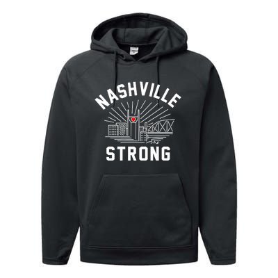 Nashville Strong Performance Fleece Hoodie