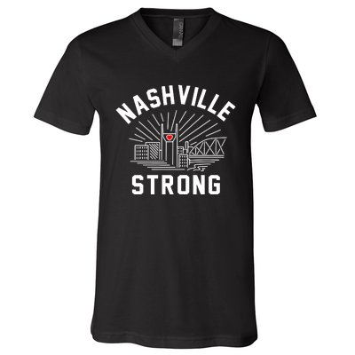 Nashville Strong V-Neck T-Shirt