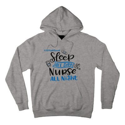 Night Shift Nurse 3S Variant Tall Hoodie