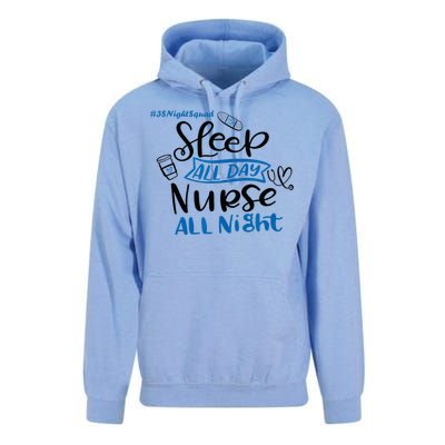 Night Shift Nurse 3S Variant Unisex Surf Hoodie