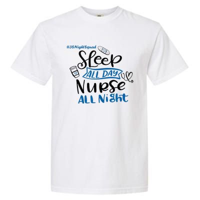 Night Shift Nurse 3S Variant Garment-Dyed Heavyweight T-Shirt