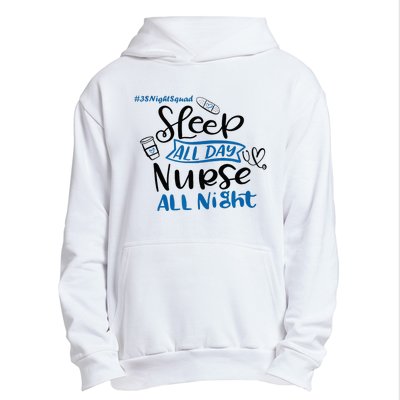 Night Shift Nurse 3S Variant Urban Pullover Hoodie